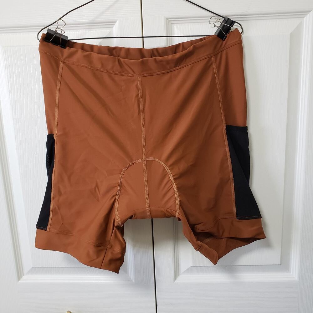 Baleaf Women’s Padded Cycling Shorts - Size 2X Color Rust